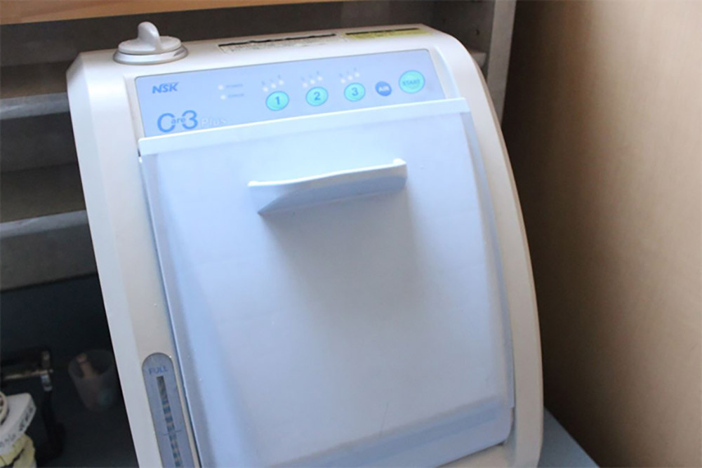 タービン洗浄＆オイル注入器