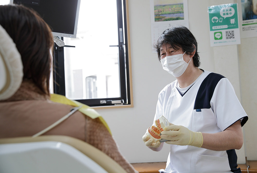 患者さまに寄り添ったカウンセリング